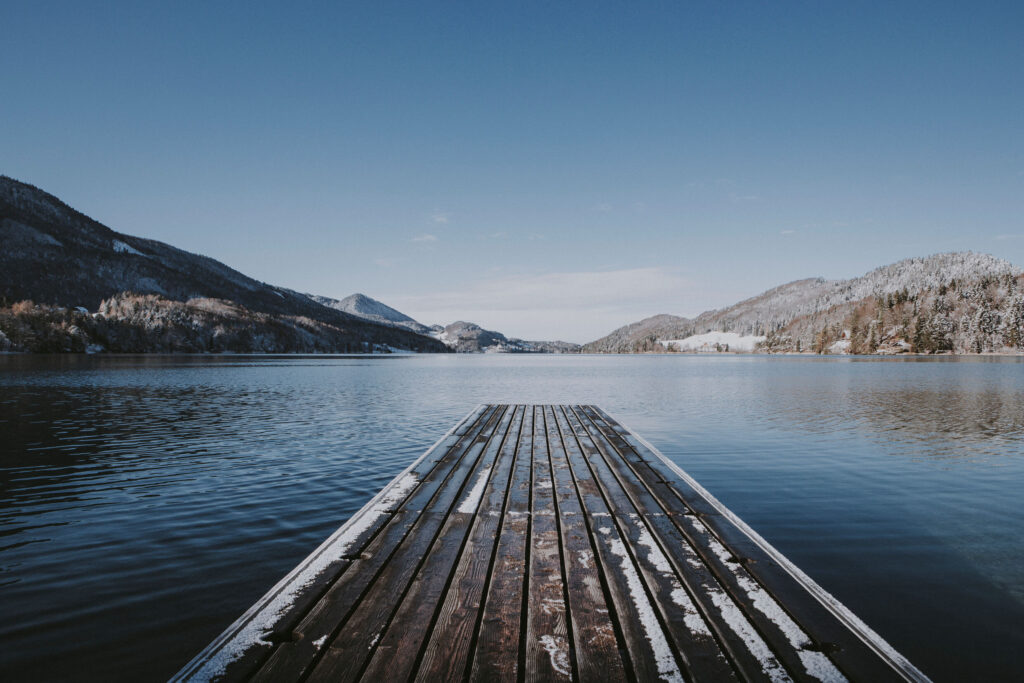 Fuschlsee im Winter